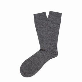 MustHave Deals Sunspel Merino Wool Socks Grey Twist
