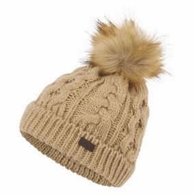 Clearance Steal Today MustHave Steals Schoffel Bakewell Ladies Bobble Hat - Oat