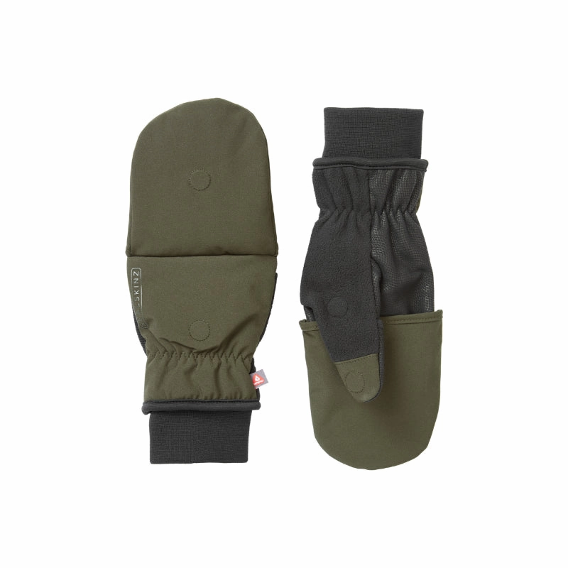 Dont Miss Out Instant Savings Deal Sealskinz Walpole Windproof Primaloft Sports Mitten - Olive