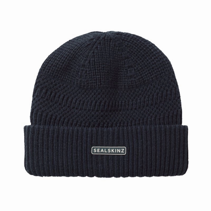 Best Price Today Sealskinz Gressenhall Waterproof Cold Weather Beanie - Navy