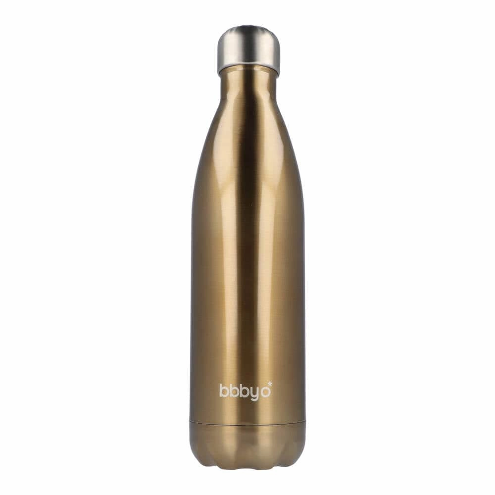 Bbbyo Stainless Steel Water Bottle 750Ml - Gold Perfect Gift Offer