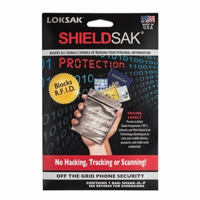 Last Chance Steal Unmissable Deal Today Loksak Shieldsak Rf Scanning Protection Pouch - 4.5" X 7.5"