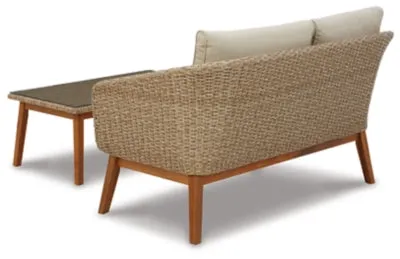 Loveseat w/Table (2/CN)