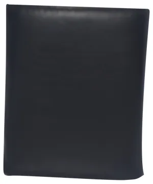 Grab It Fast Marshal Men'S Rfid Blocking Full Grain Leather 2 Id Windows Trifold Wallet