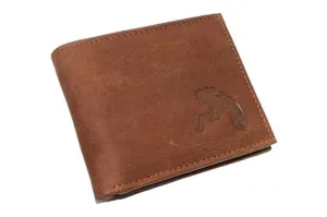 Marshal Rfid Blocking Snake Genuine Leather Bifold Trifold Cobra Wallet For Men (Trifold) Daily Clearance Deal