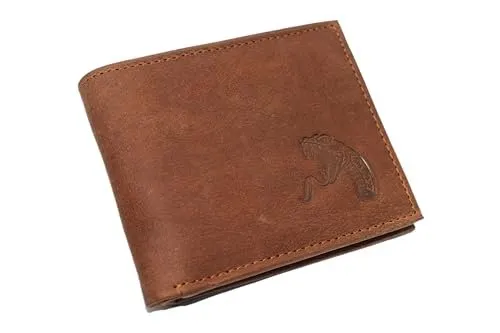 Marshal Rfid Blocking Snake Genuine Leather Bifold Trifold Cobra Wallet For Men (Trifold) Daily Clearance Deal