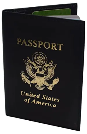 Clearance Savings Now Todays Trending Deals Marshal Slim Rfid Blocking Leather Passport Holder Travel Bifold Wallet For Men