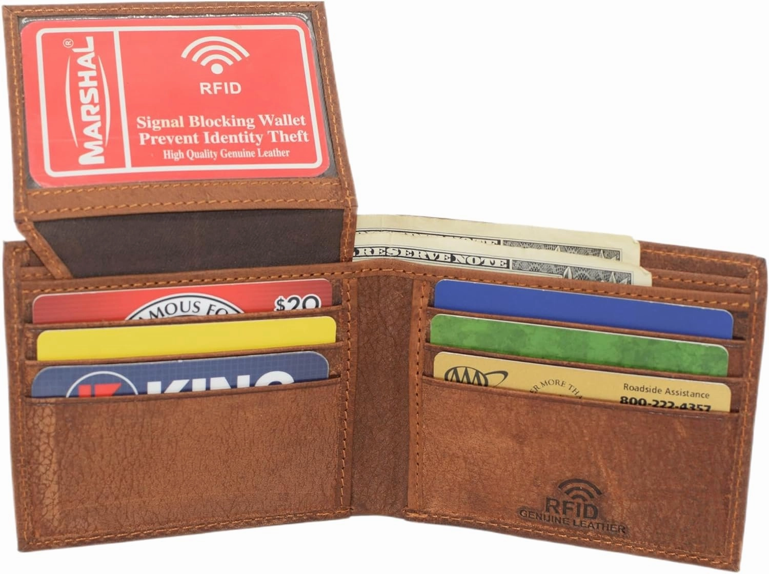 Marshal Alaska Rfid Blocking Genuine Leather Bifold Trifold Wallet For Men The Last Frontier (Bifold) Online Exclusive Savings Grab Todays Deal