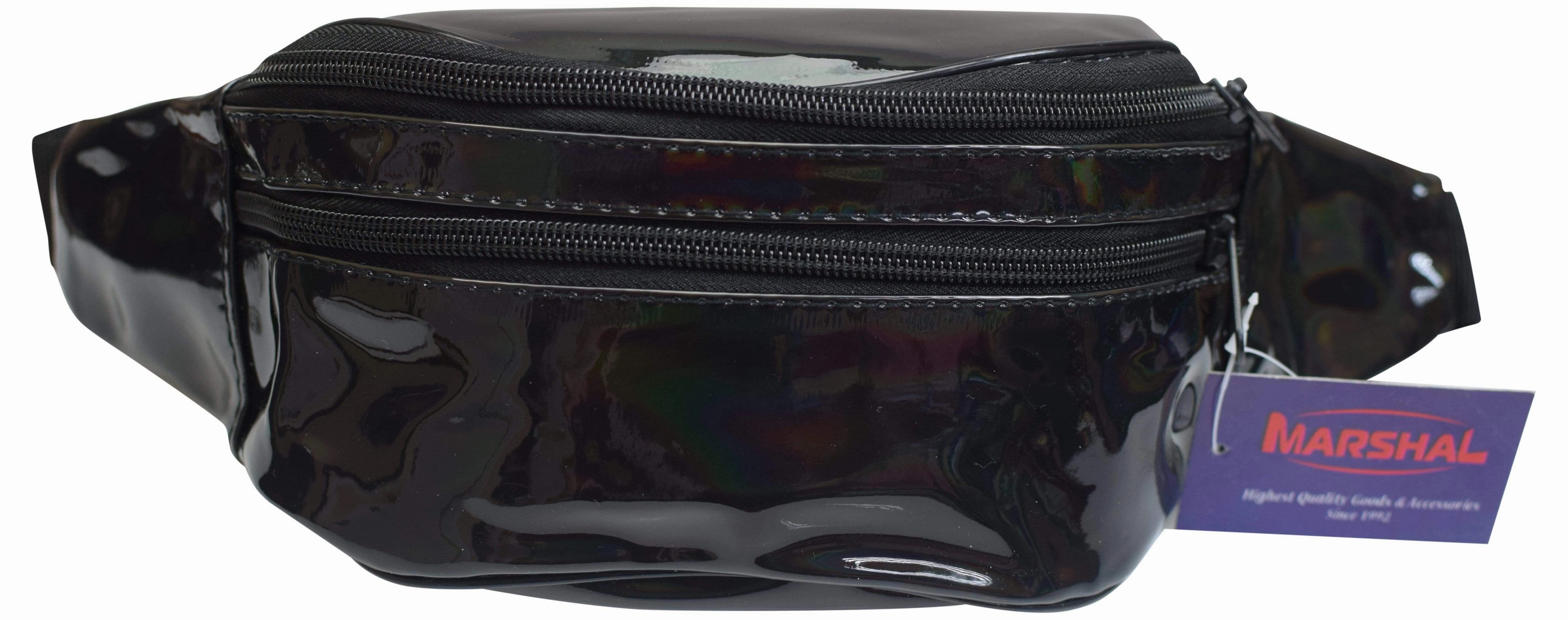 Sweet Deal Inside Marshal Holographic Rave Fanny Pack - Packs For Festival Women, Men | Cute Fashion Waist Bag Belt Bags