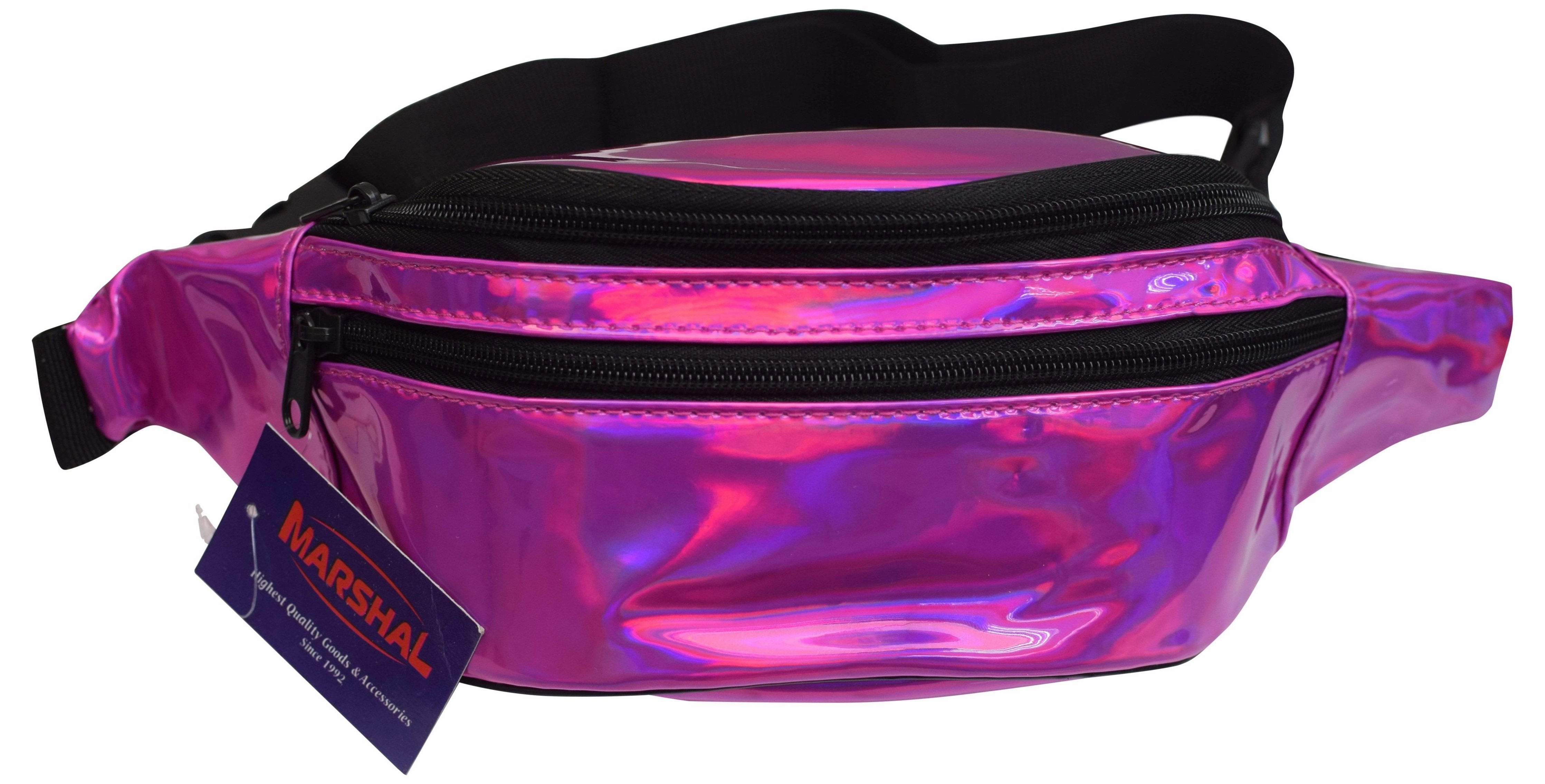 Marshal Holographic Rave Fanny Pack - Packs For Festival Women, Men | Cute Fashion Waist Bag Belt Bags Gift Sale Event