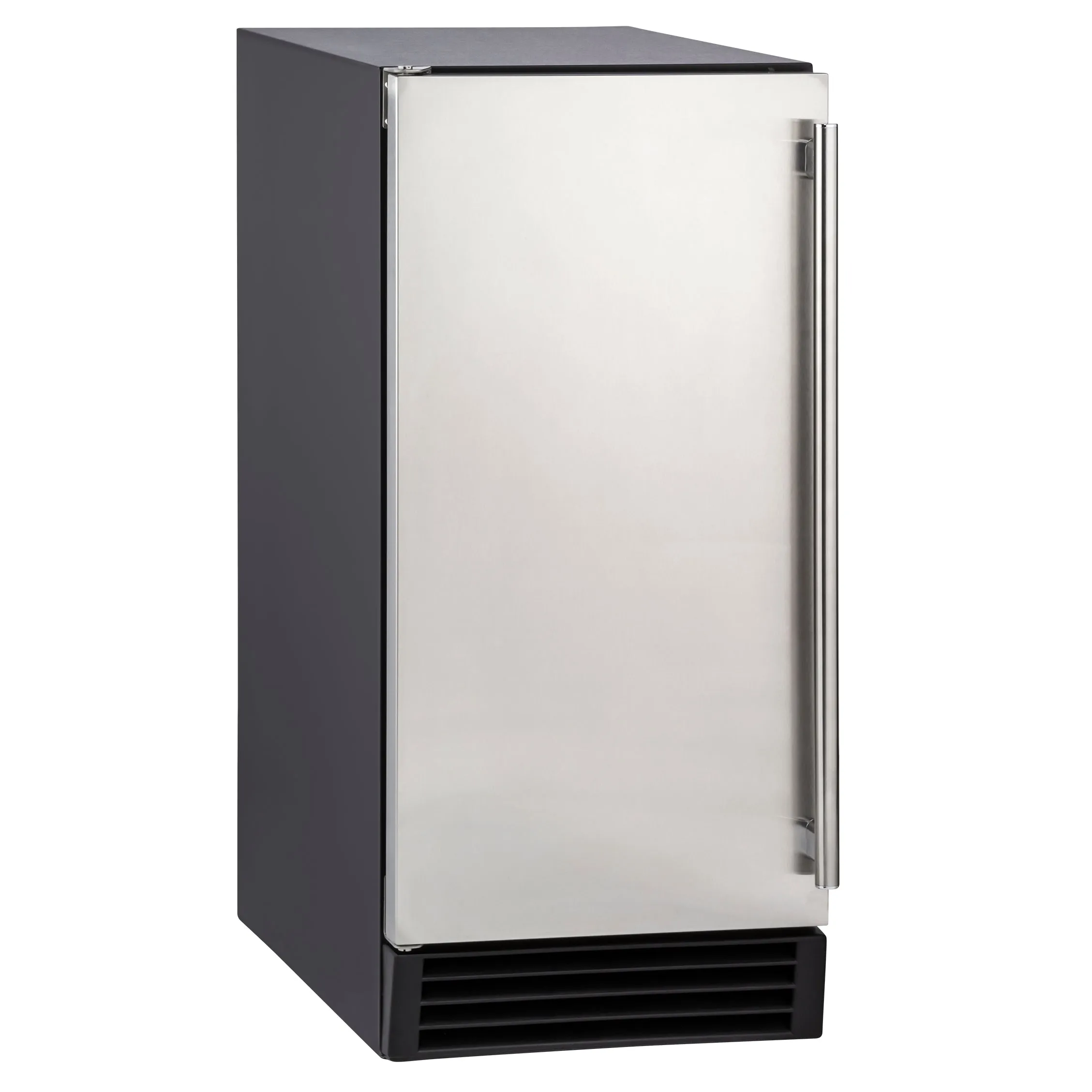 Maxx Ice - MIM50P, Maxx Ice Premium Indoor Self-Contained Ice Machine, 15"W, 65 lbs, Full Dice Ice Cubes, Energy Star Listed, in Stainless Steel