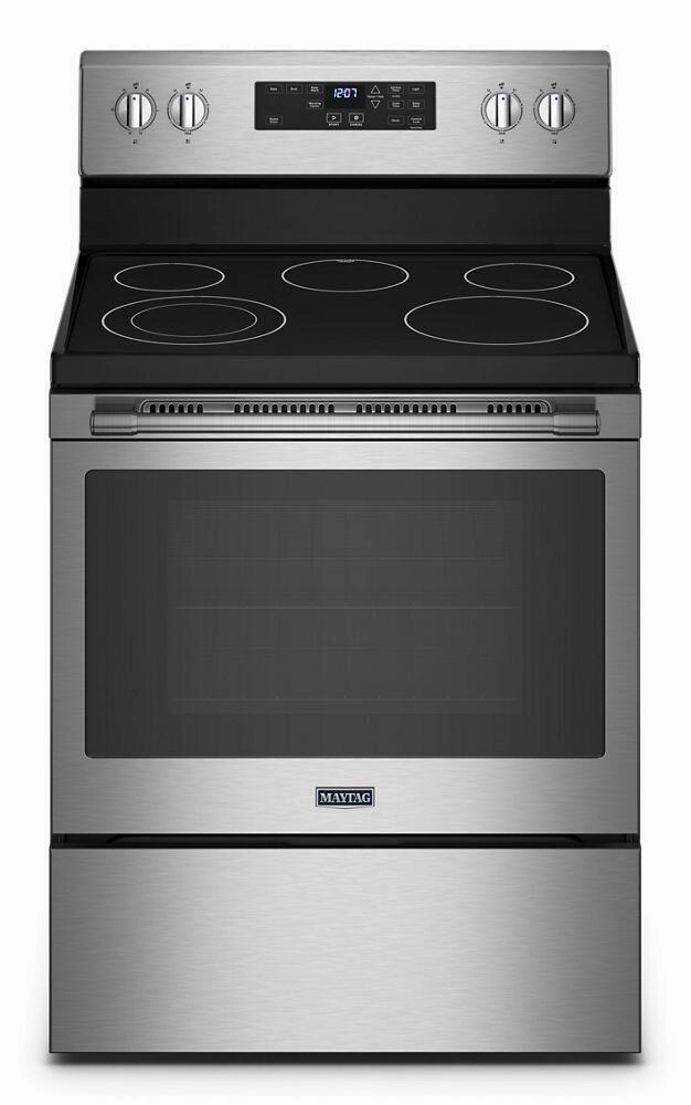 Maytag MER4600LS Electric Range With Steam Clean - 5.3 Cu. Ft.