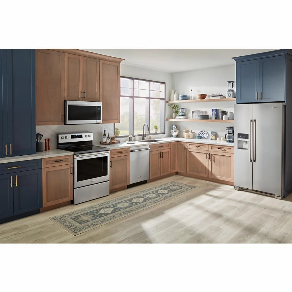 Maytag MER4800PZ 30-Inch Wide Electric Range With Steam Clean - 5.3 Cu. Ft.