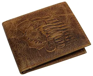Rfid Blocking Genuine Leather Men'S Bifold Eagle Usa Flag Wallet Gift Grab Your Hot Pick Hot Pick Online