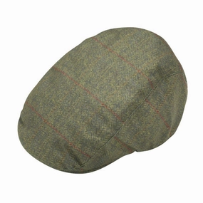 Hot Sale Today Save More Now Alan Paine Didsmere Mens Waterproof Flat Cap - Olive