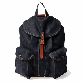 Shop Save Big Rrl By Ralph Lauren Denim Rucksack True Indigo