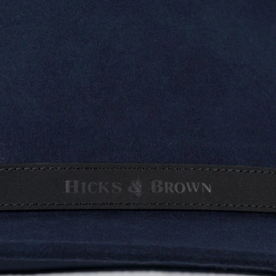 Flash Sale Alert Hicks & Brown Suffolk Classic Feather Fedora Hat - Navy