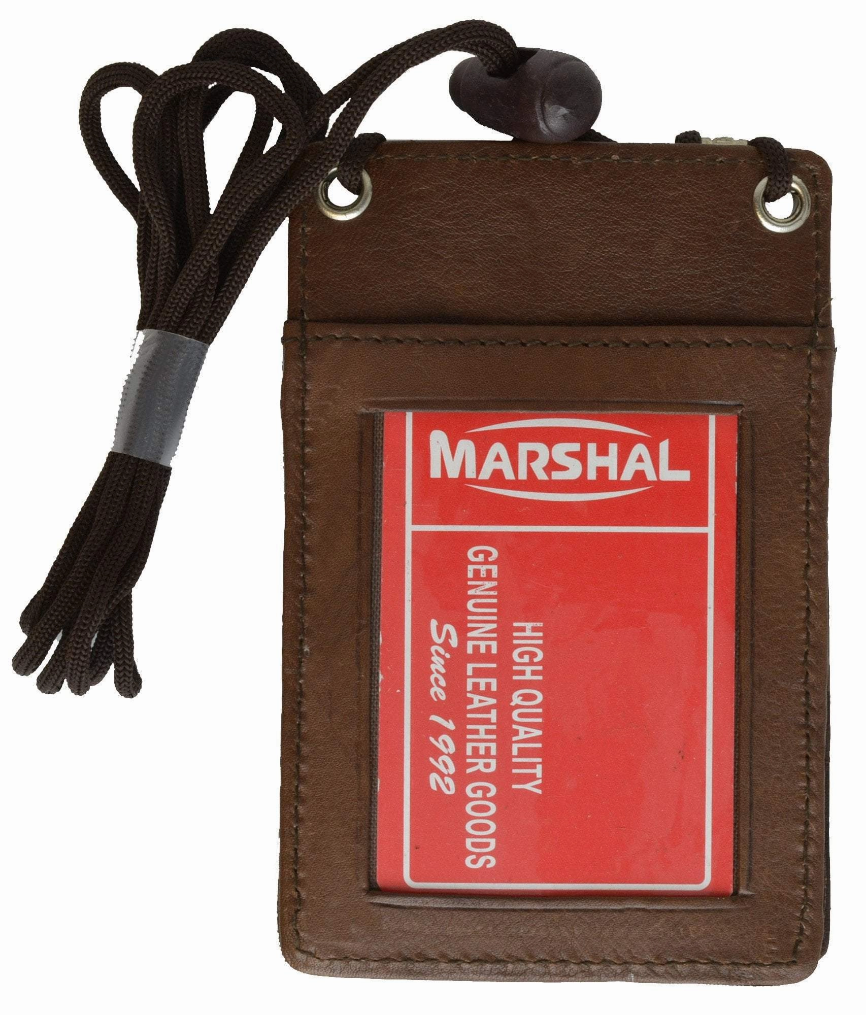 Trending Now Offer New Leather Neck Strap Id Badge Credit Card Holder Pouch Wallet Mini Crossbody 561 R (C)