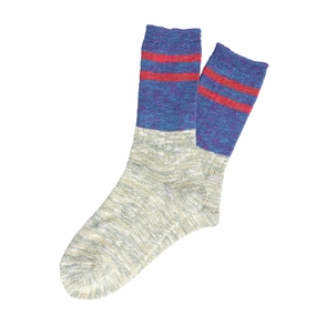 Perfect Gift Sale Anonymous Ism Slub Stripes Sock Crew Indigo