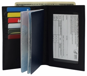 Genuine Leather Vaccination Passport Holder Cover Wallet Rfid Blocking Vaccine Card Holder Passport Wallet Shop Grab Savings Special Price Today