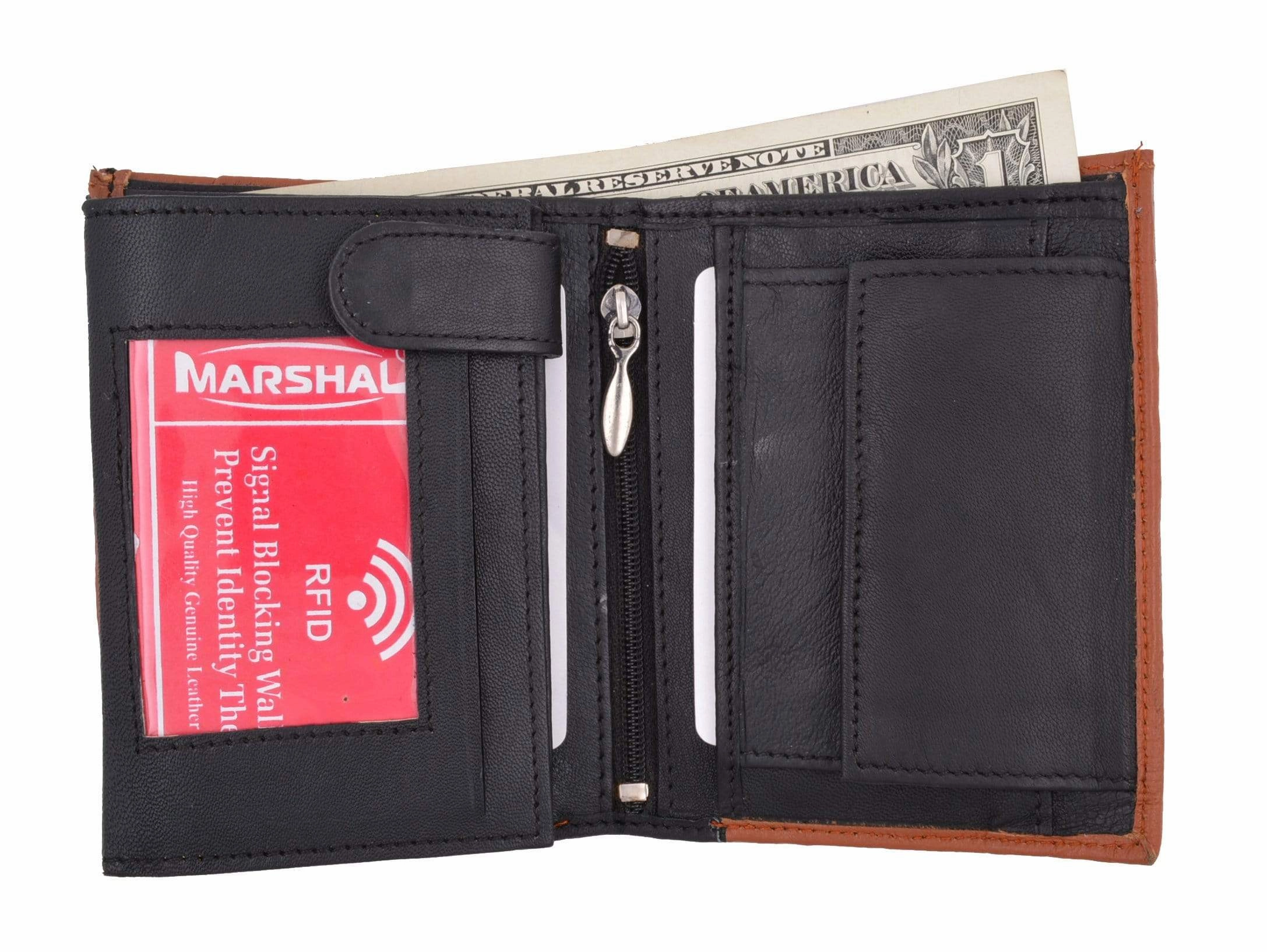 Grab Your Savings Limited Stock Alert Crocodile Pattern Rfid Blocking Premium Leather European Style Bifold Trifold Wallet With Id Window Rfidp518Cr (C)