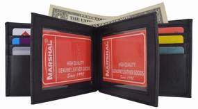 Shop Grab Offer Men'S Genuine Lamb Leather Multi Pocket Wallet 1852