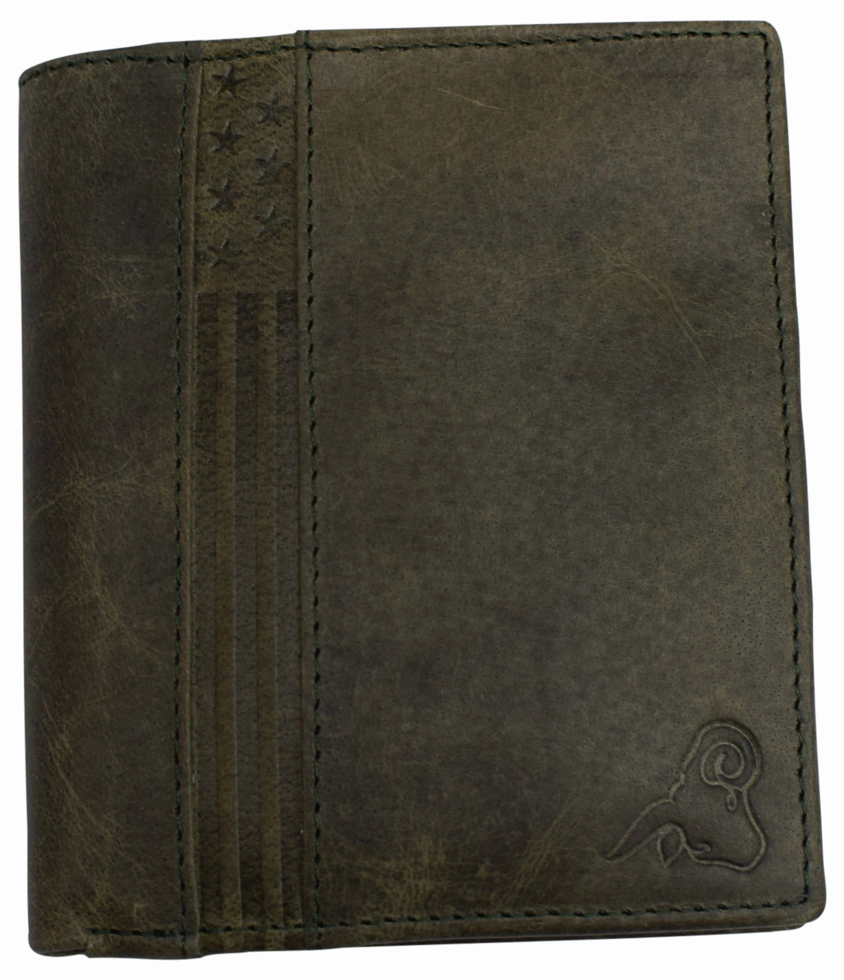 Men'S Leather Big Hipster Bifold Wallet Usa Series Rfid Blocking Special Surprise Sale