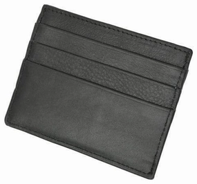 Shop the Savings Men'S Premium Leather Credit Card Holder P 170