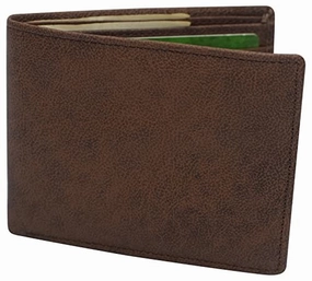 Hot Sale Alert Exclusive Hot Pick Men'S Real Leather Rfid Blocking Bifold Wallet Stylish Anti Theft Security With Id Window