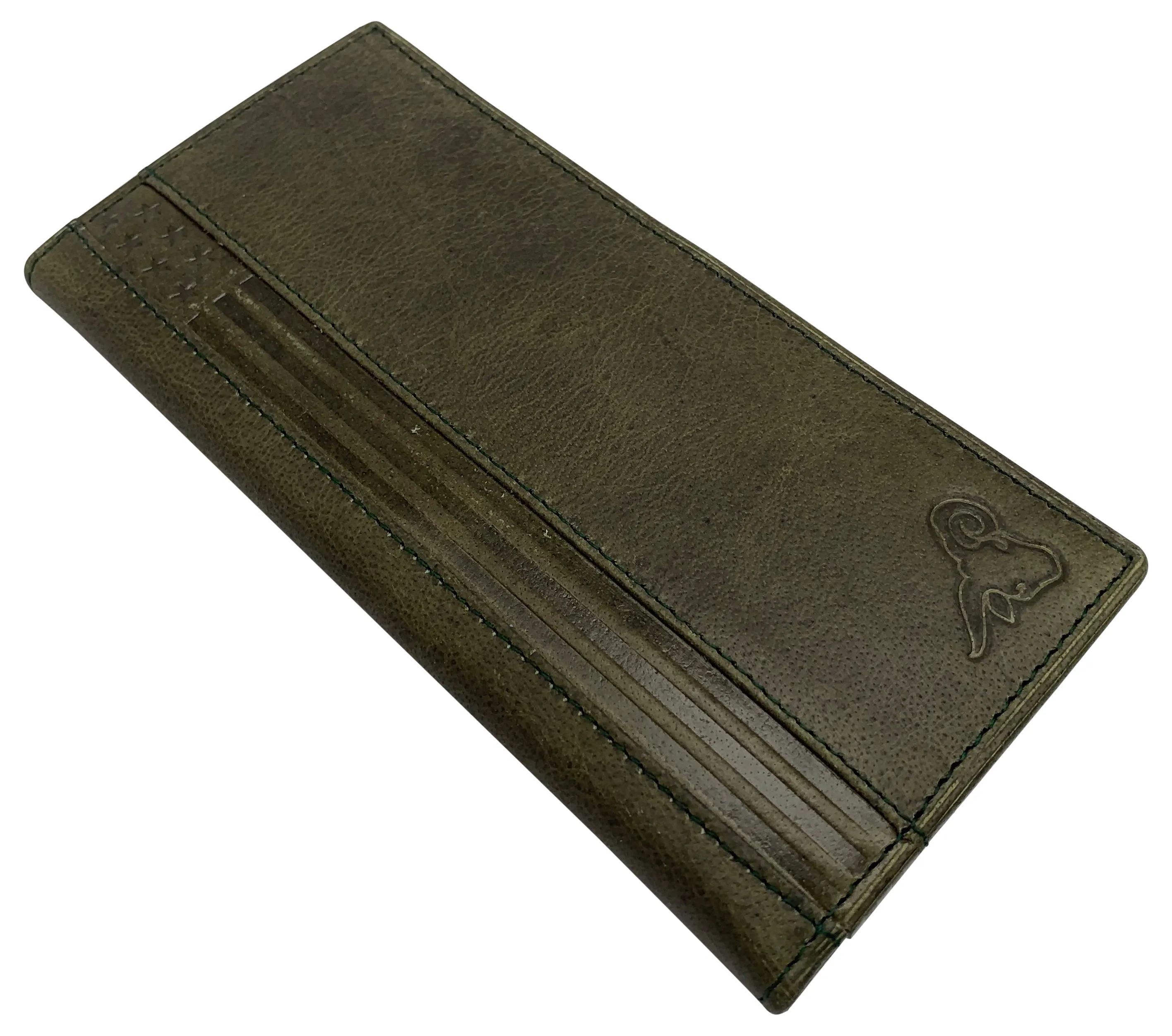 Surprise Offer Now Mens Wallet Long-Rfid Wallet For Men With Us Flag, Leather Long Wallet For Men Bifold Blocking Wallet - Gifts For Him