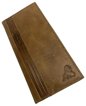 Mens Wallet Long-Rfid Wallet For Men With Us Flag, Leather Long Wallet For Men Bifold Blocking Wallet - Gifts For Him Flash Deal Alert Shop Now Save