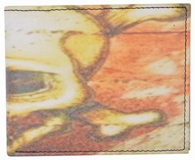 Today Only Savings Save More Now Mens Bifold Wallet Picture Skull Logo With Printed Gift Box