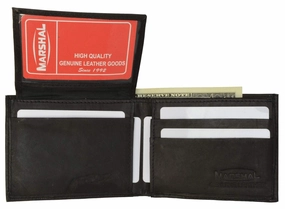 Mens Bifold Wallet With Id Window And Credit Card Slots 578 Cf Special Price Offer