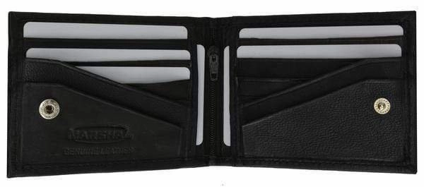 Special Deal Frenzy Flash Deal Alert Mens Kids Small Bifold Genuine Leather Wallet W/Card Holder Snap Closure 77 (C)