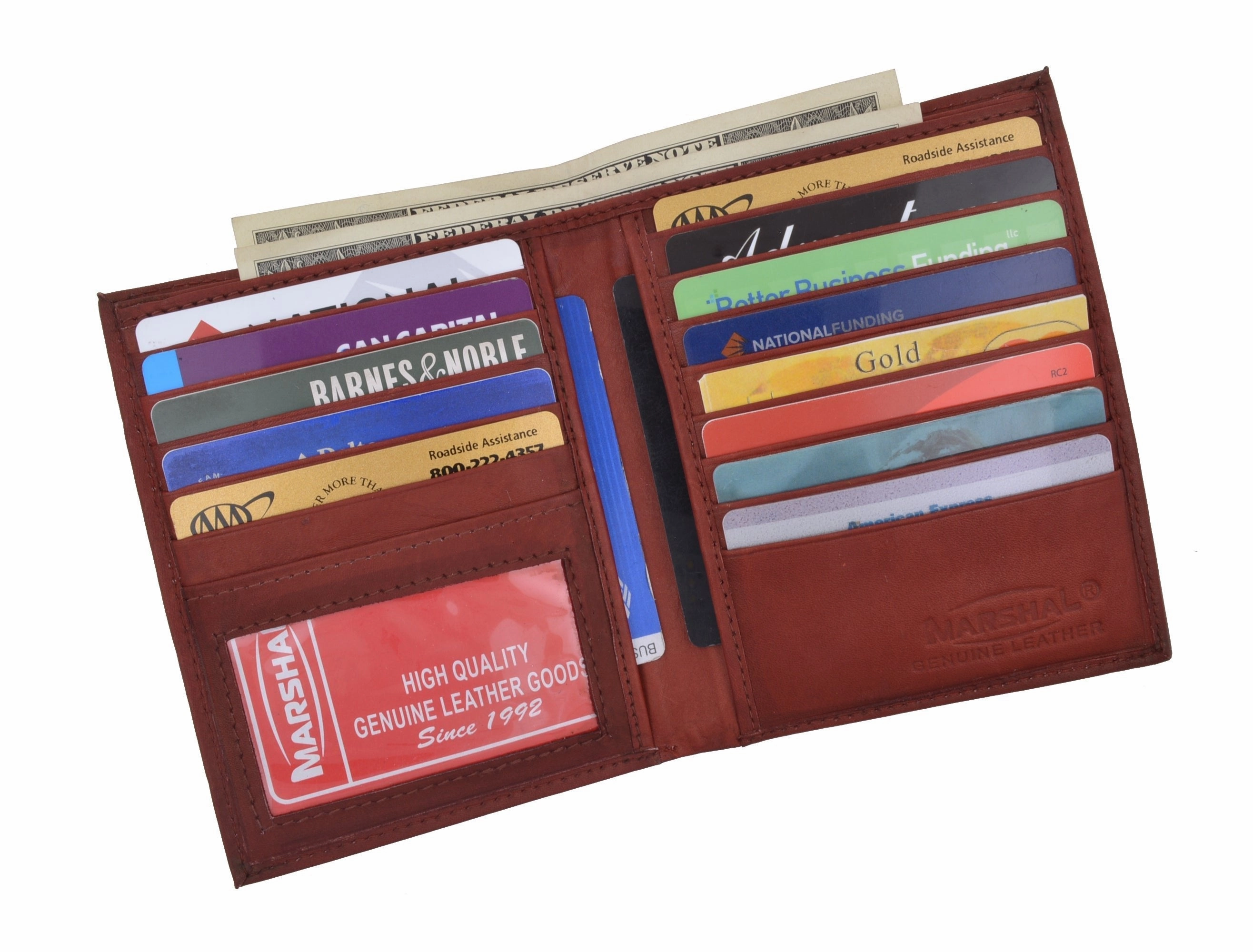 Grab Your Savings Biggest Savings Now Mens Leather Large Hipster Bifold Credit Card Id Wallet Euro Burgundy Rfid