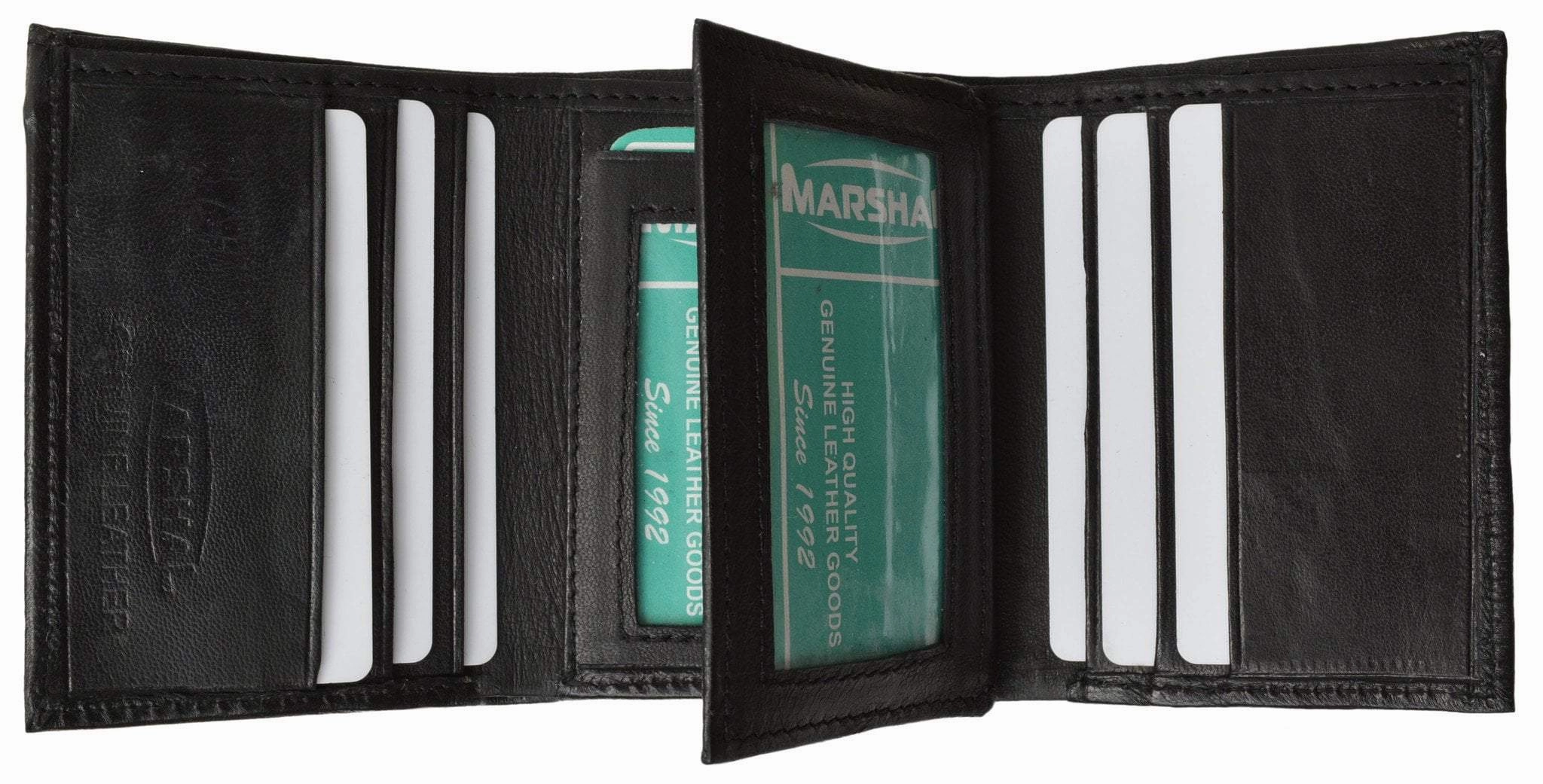 Mens Leather Wallet Lamb Classic Trifold Wallet P 1107 (C) MustHave Items Online Deal Frenzy