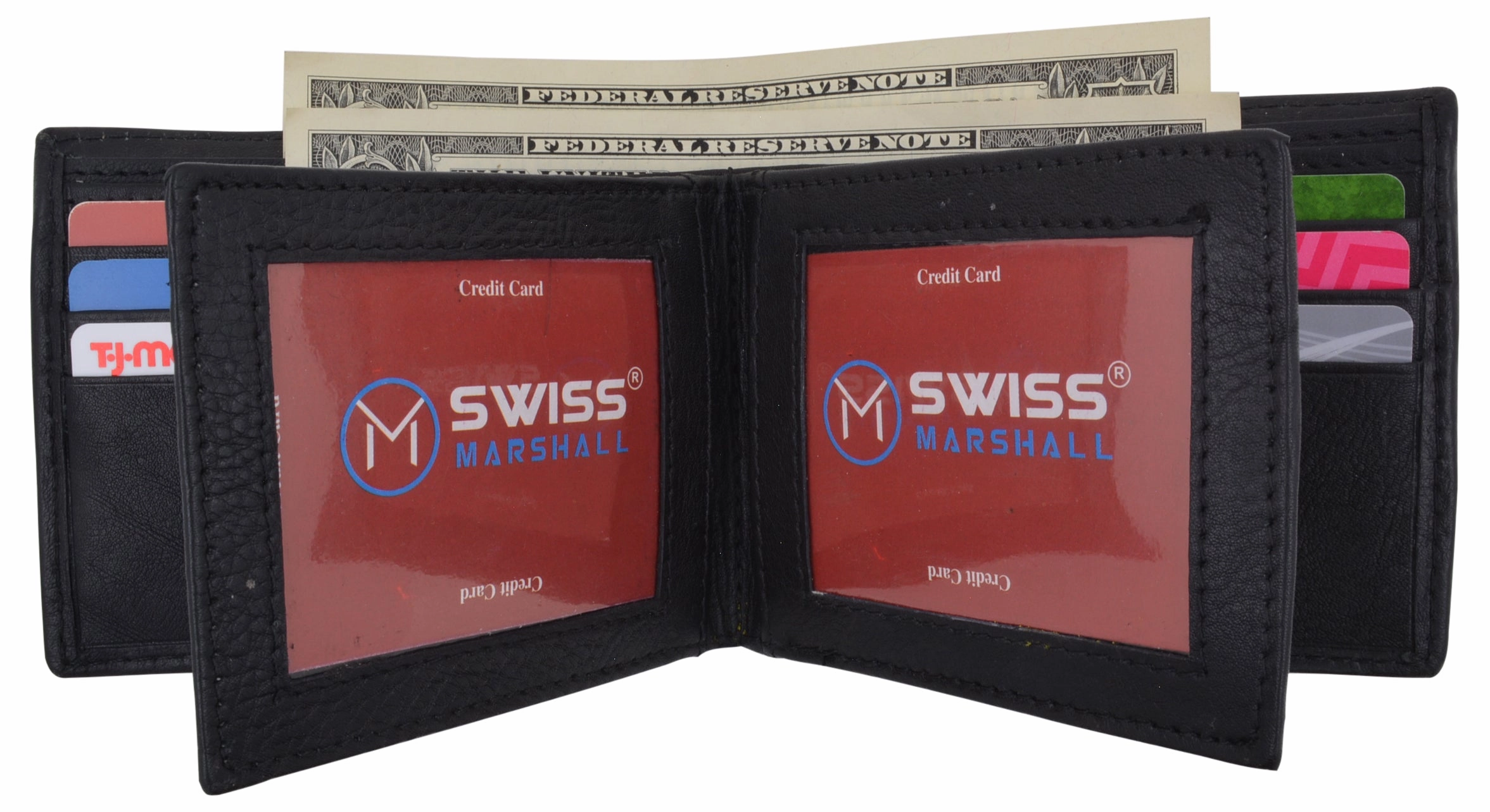 Mens Wallet Rfid Blocking Multi Card Id Holder Wallets For Men Bifold Wallet Dont Miss Big Savings