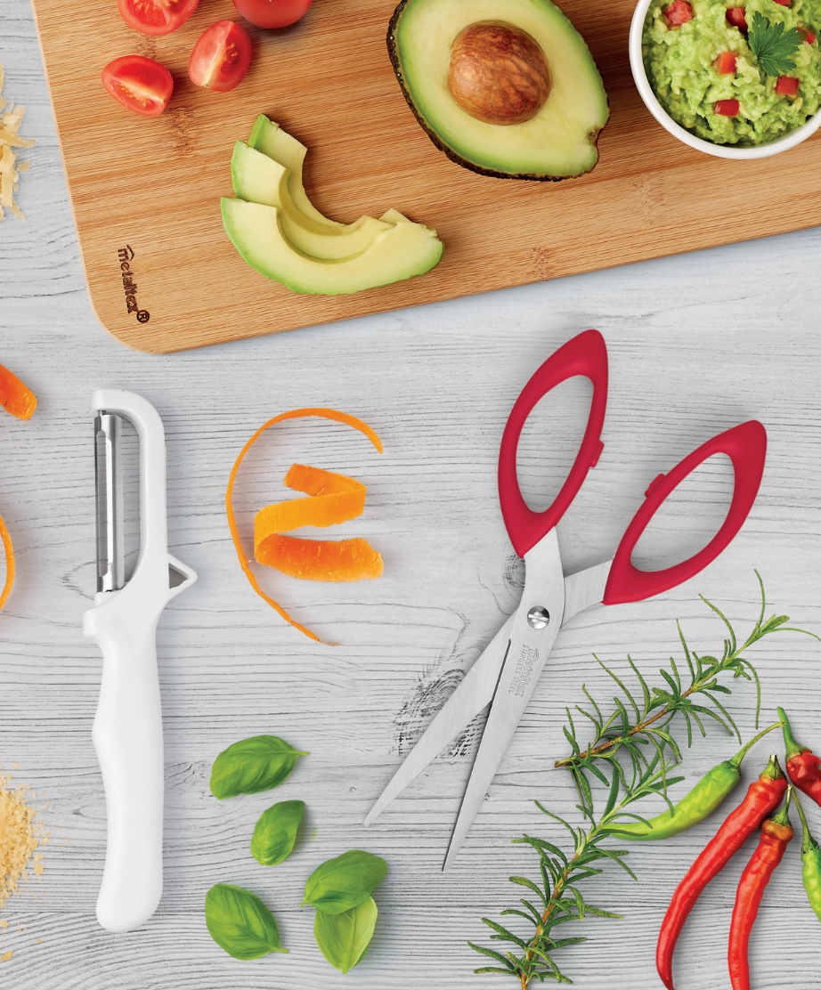 Metaltex Home Metaltex Speedy Vegetable Peeler S/S White 18Cm