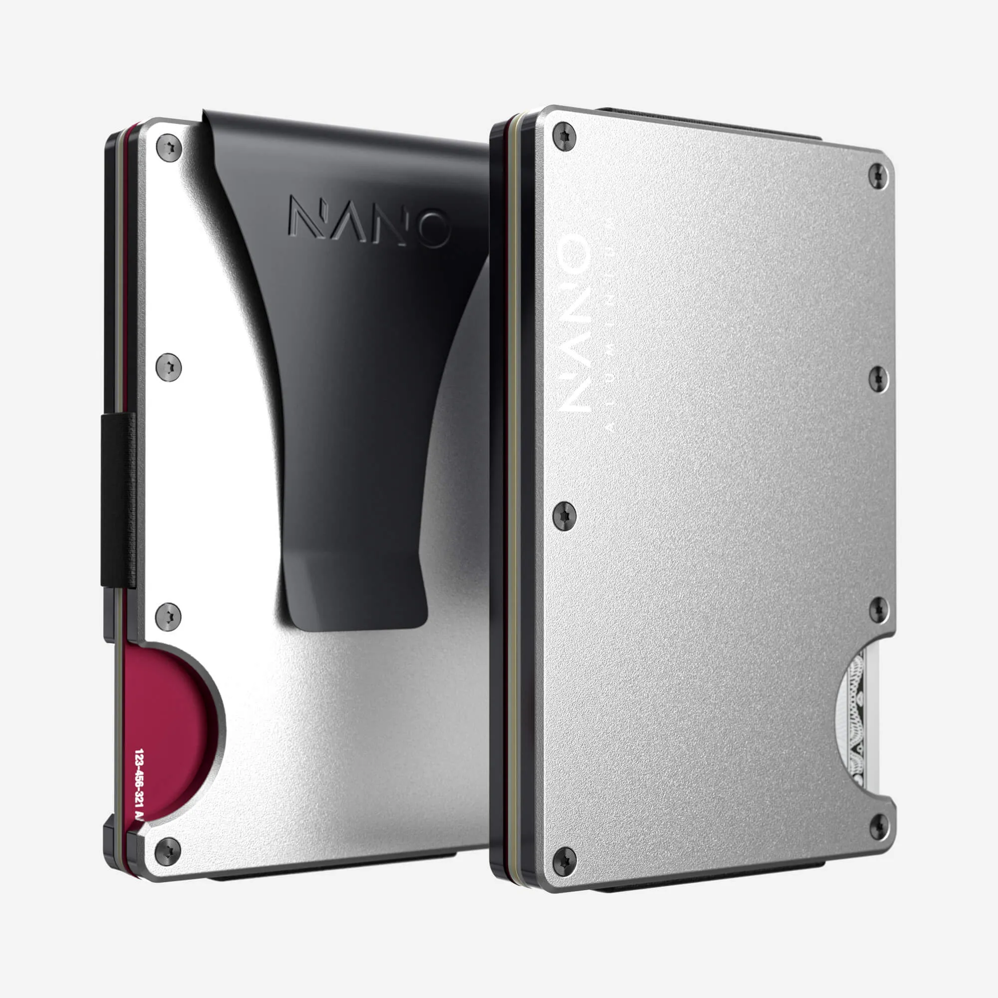 Money Clip Wallet (Ghost Silver) Hot Clearance Now
