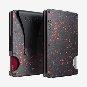 Money Clip Wallet (Nero/Rosso) Limited Time Sale