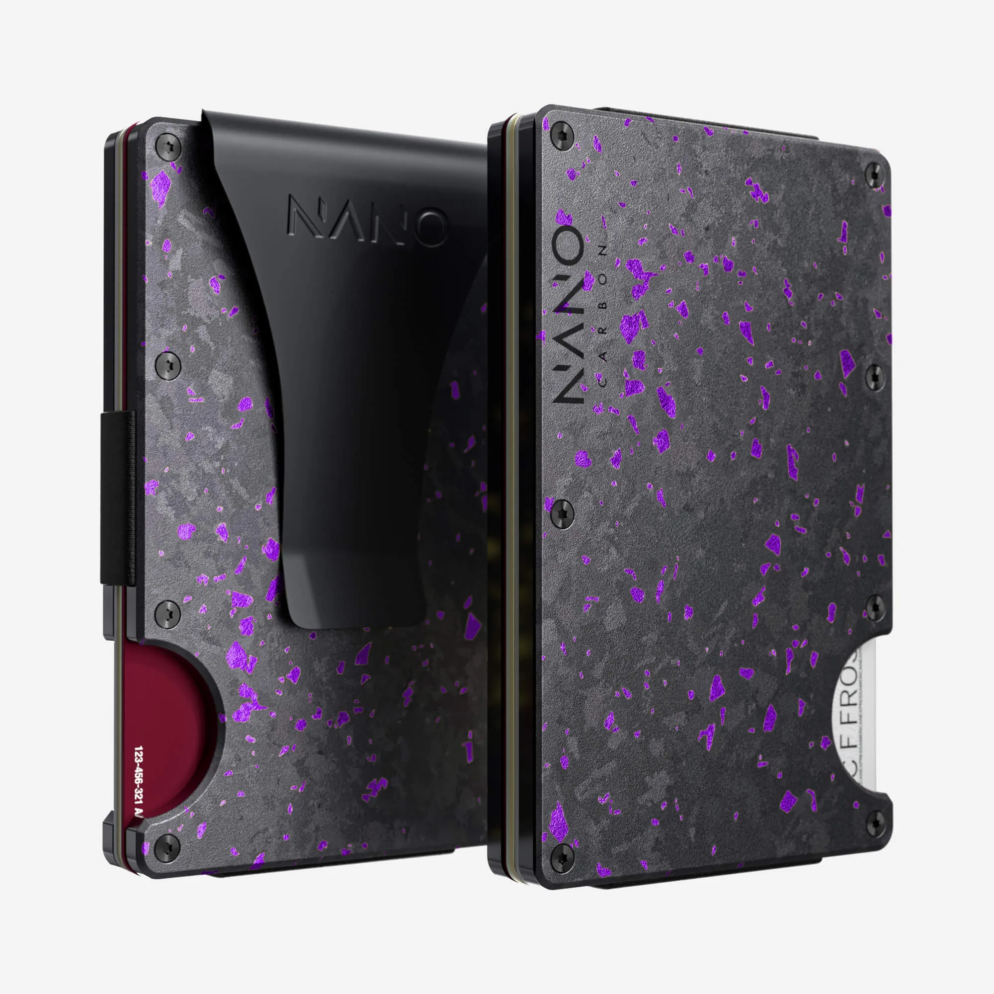 Steal the Deal Now Instant Savings Inside Money Clip Wallet (Nero/Viola)