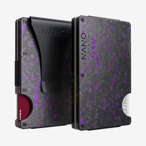 Steal the Deal Now Instant Savings Inside Money Clip Wallet (Nero/Viola)