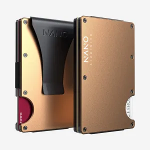 Big Savings Alert Today Only Discount Alert Money Clip Wallet (Spectre Gold)