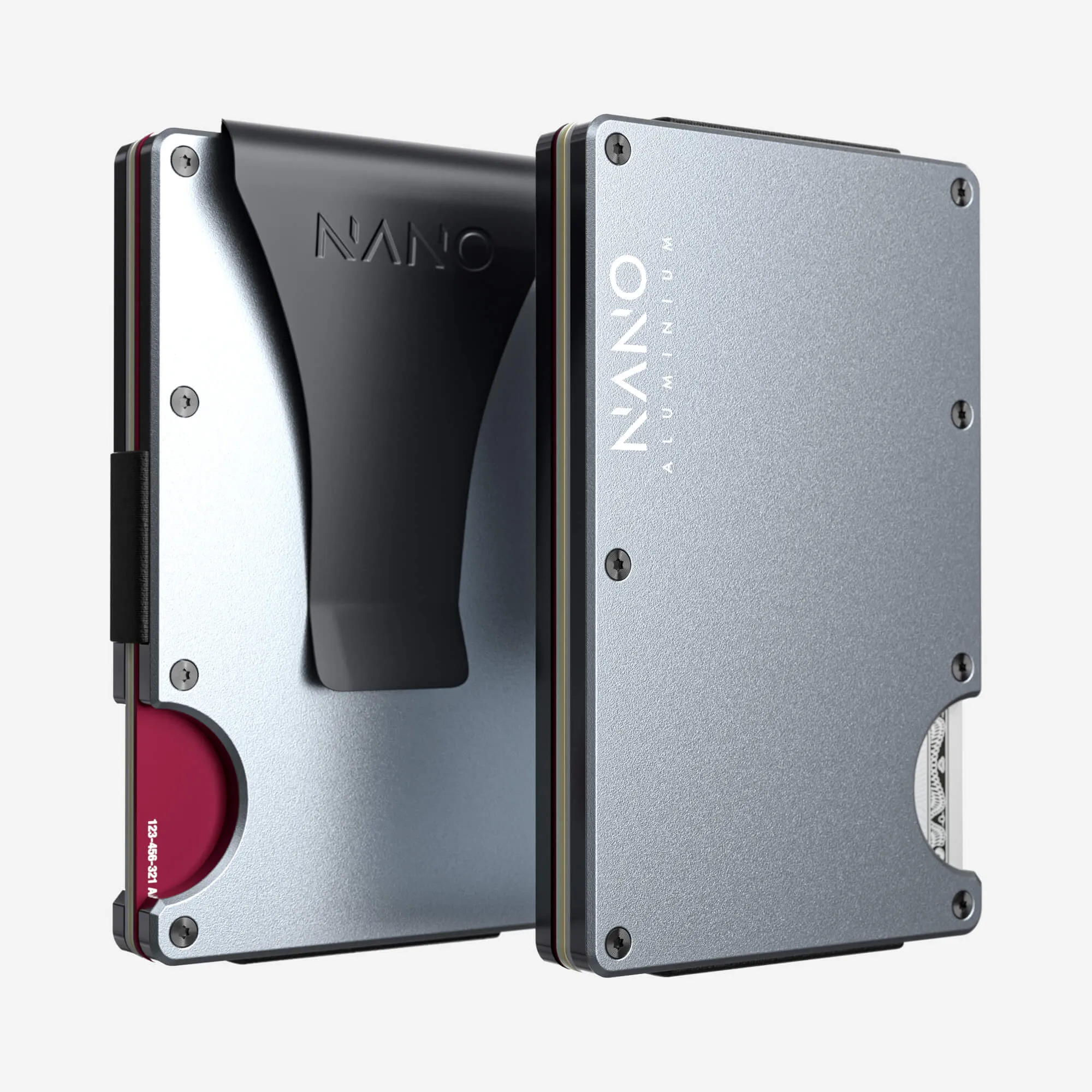 Last Chance Steal Money Clip Wallet (Spyder Grey)