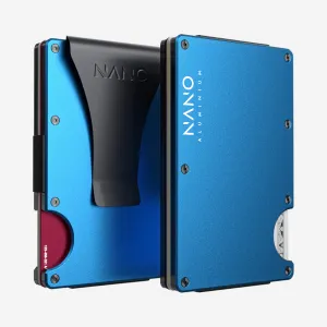 Money Clip Wallet (Velocity Blue) Hot Offer Inside