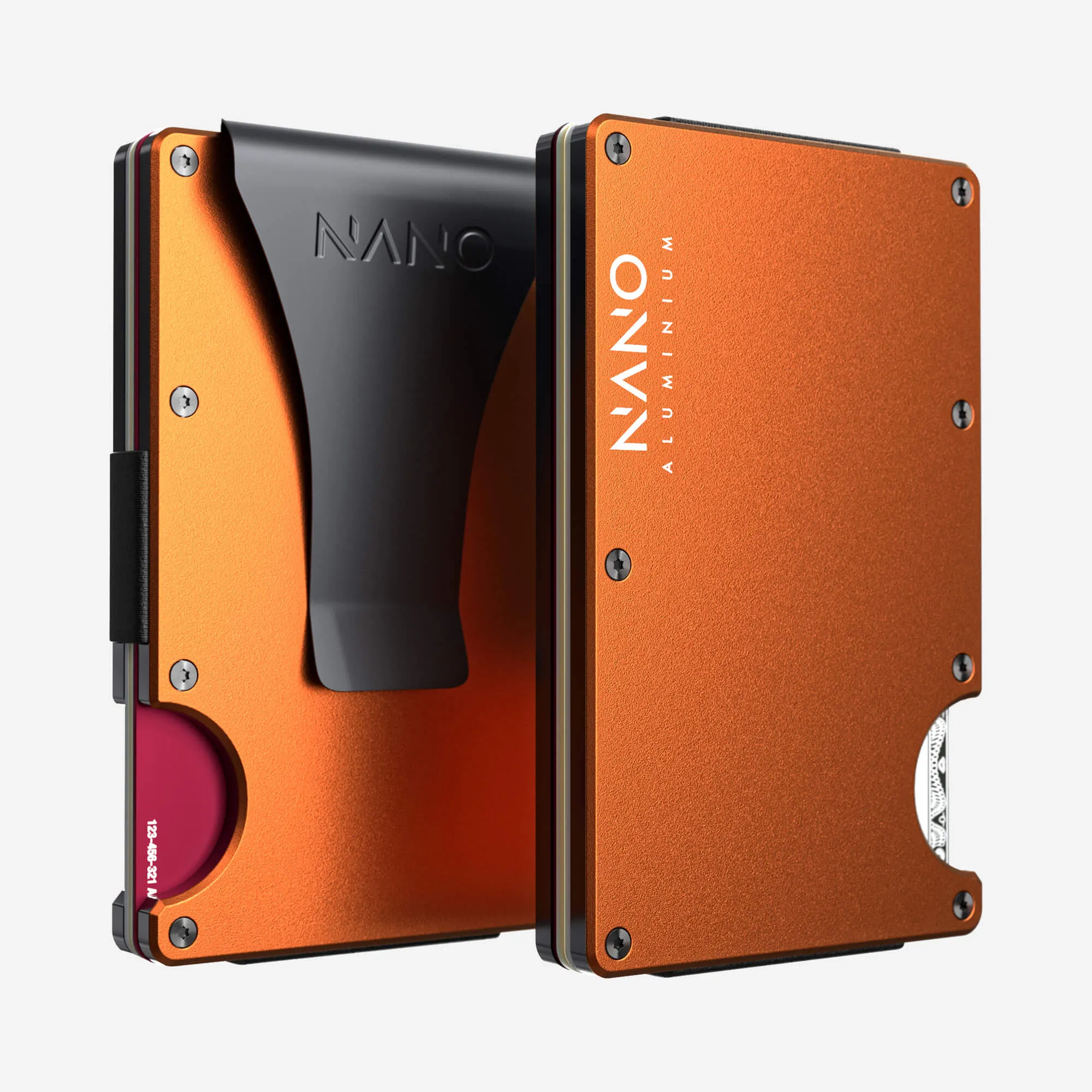 Unmissable Deal Today Money Clip Wallet (Ventura Orange)