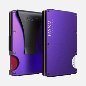 Money Clip Wallet (Nebula Purple) New Arrival Discount Exclusive Online Deal
