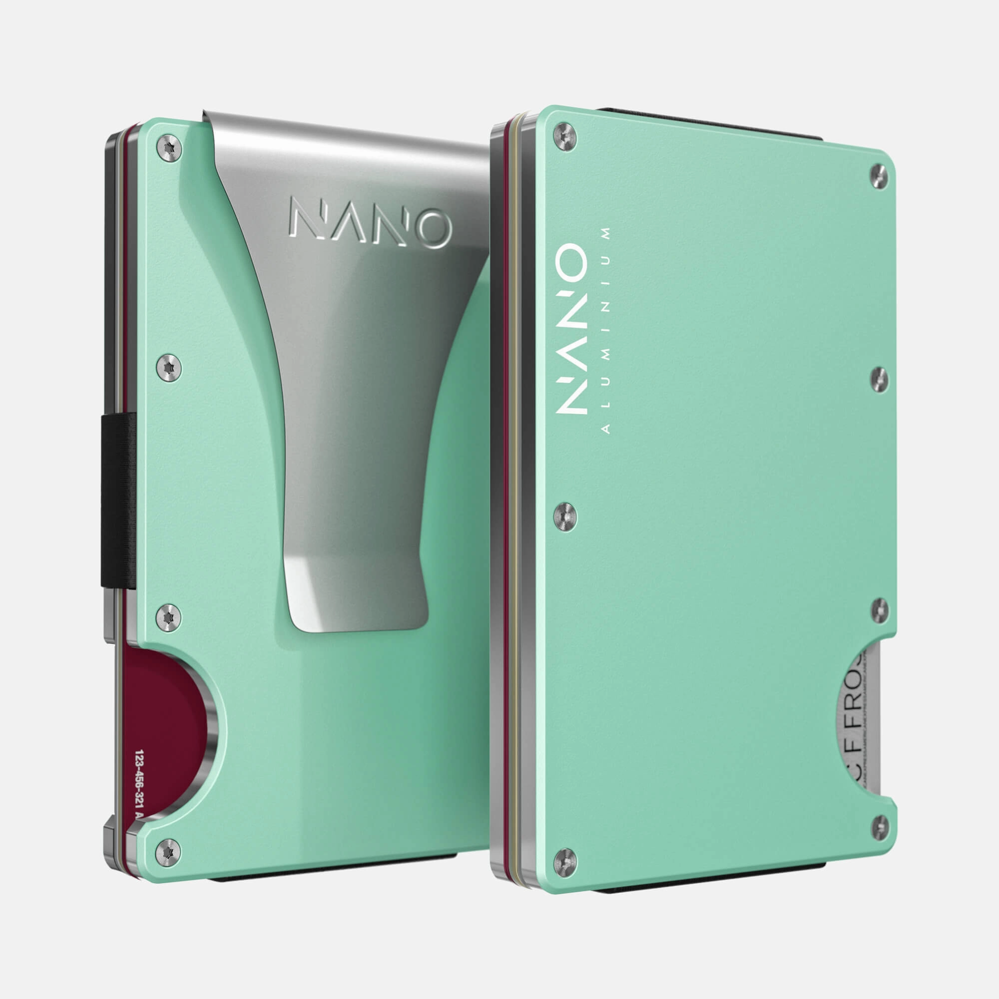 Dont Wait Save Money Clip Wallet (Orchard Mint)