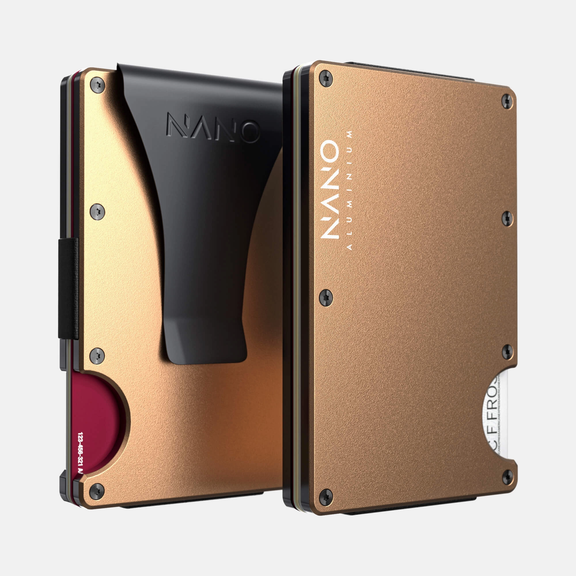 Big Savings Alert Today Only Discount Alert Money Clip Wallet (Spectre Gold)