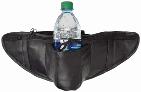 Multiple Pocket Waist Bag Fanny Pack With Water Bottle Holder For Hiking Travel 401 (C) Trending Hot Deal Shop the Savings Now